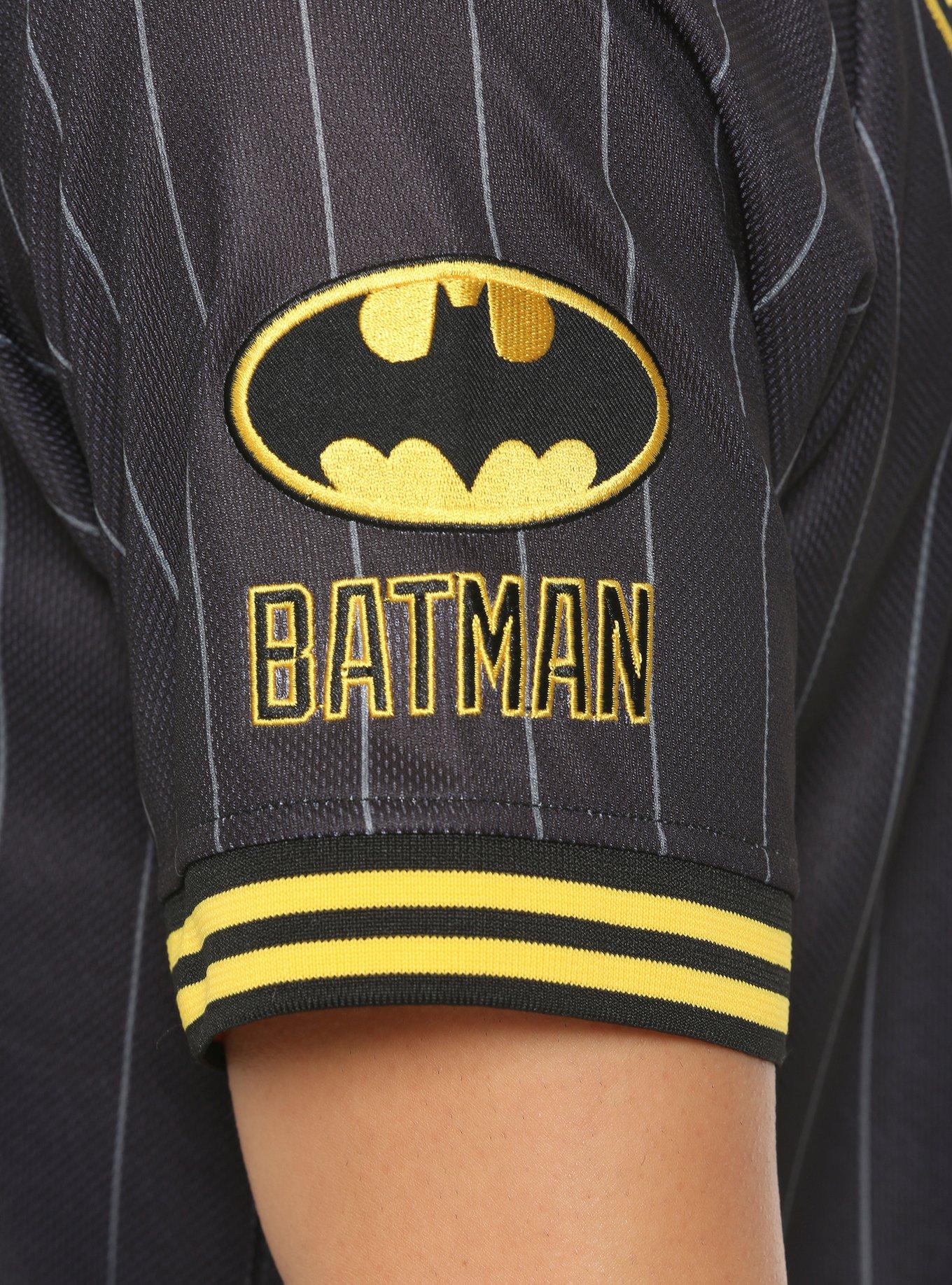 DC Comics Batman Gotham City Jersey - BoxLunch Exclusive, BLACK, alternate