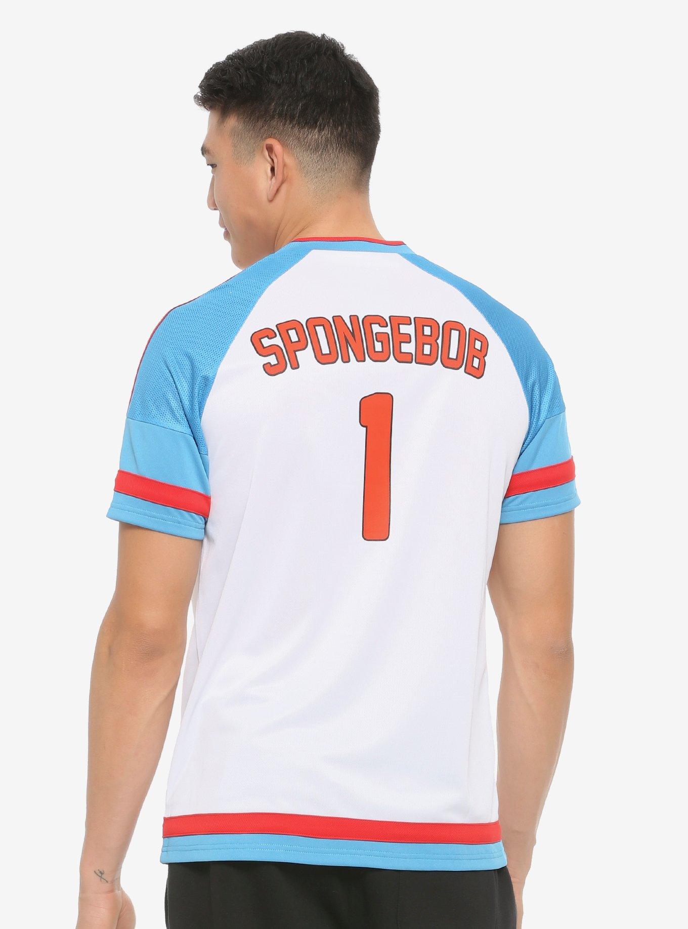 SpongeBob SquarePants The Krusty Krab Jersey - BoxLunch Exclusive, WHITE, alternate