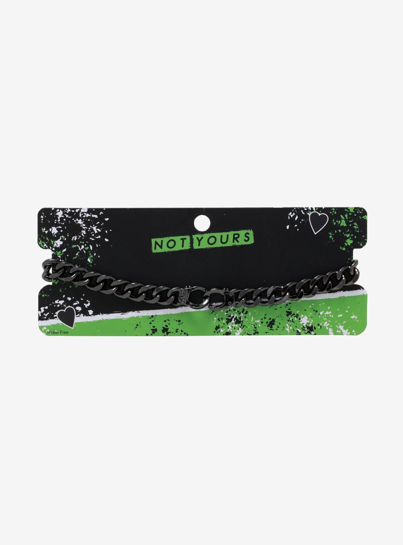 Handcuff Chain Choker, , alternate