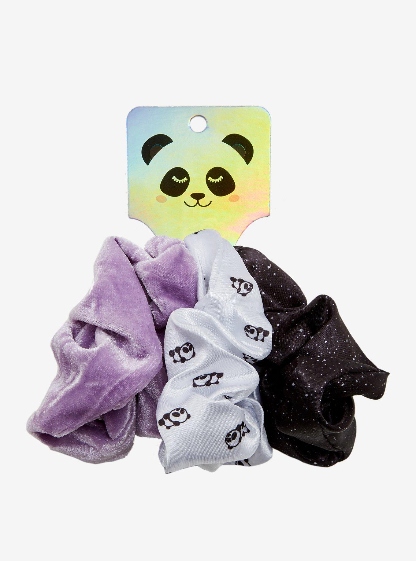 Panda Scrunchie Set, , alternate