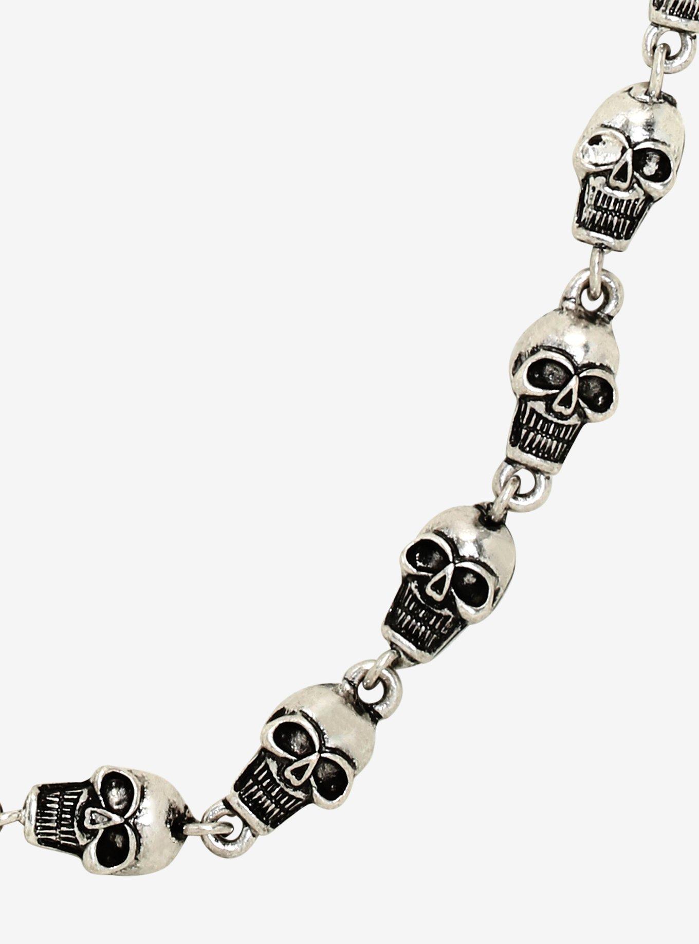 Skull Necklace, , alternate