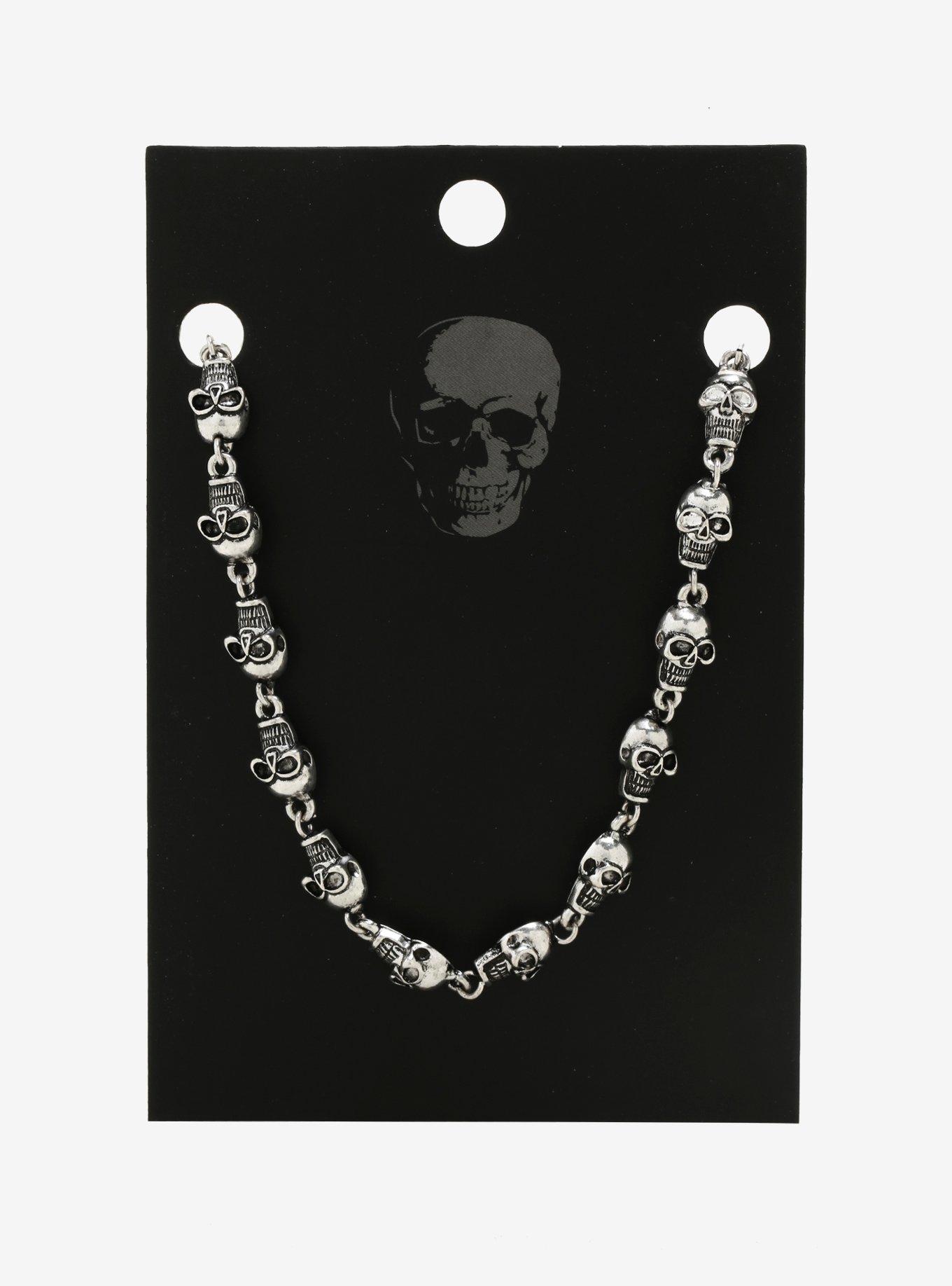 Skull Necklace, , alternate