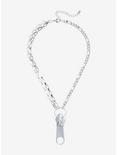 Zipper Chain Necklace, , alternate