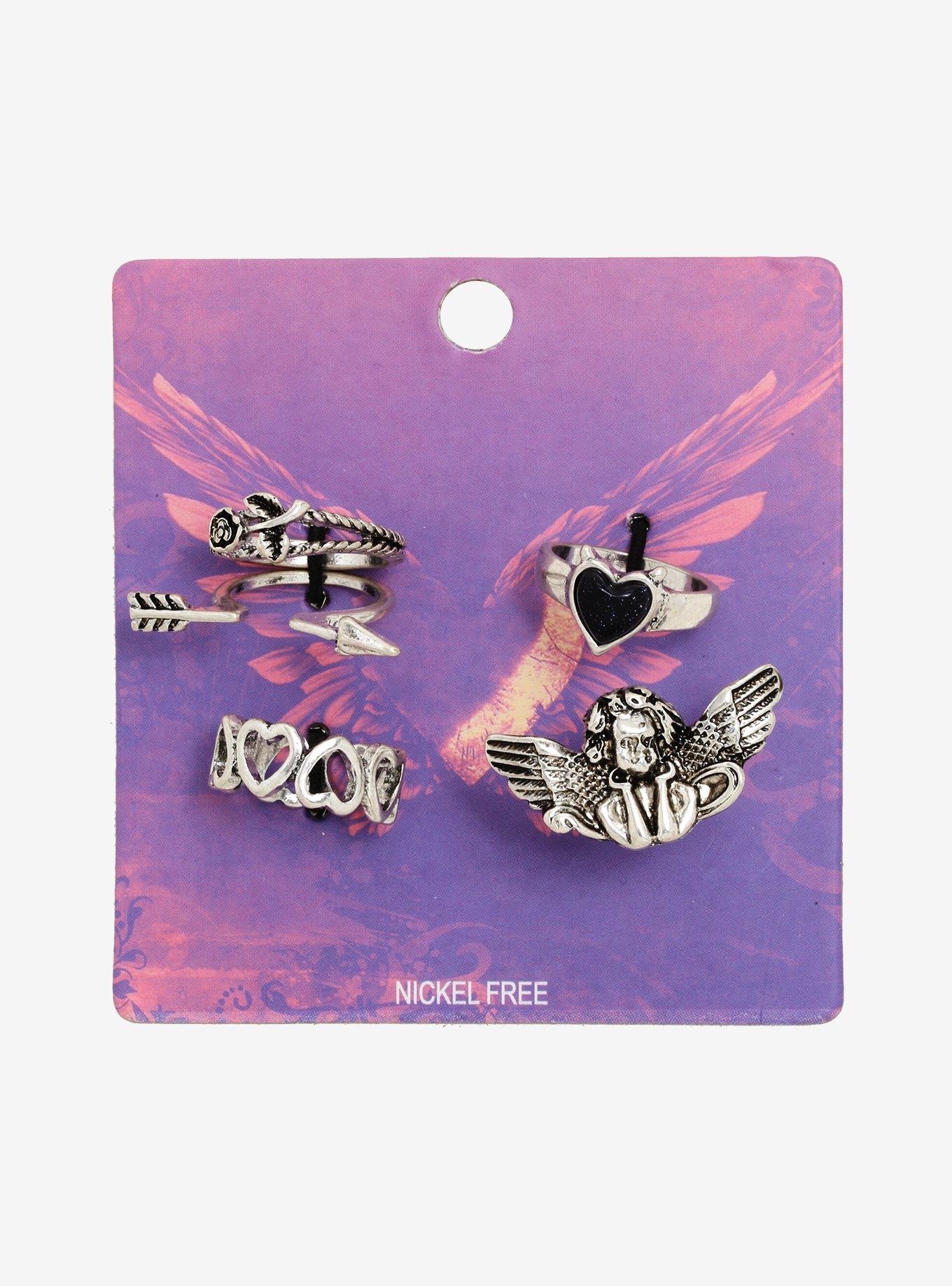 Angel Heart Ring Set, , alternate