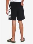Naruto Shippuden Icon Volley Shorts, BLACK, alternate