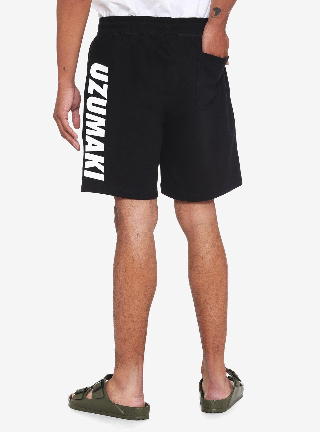 Naruto Shippuden Icon Volley Shorts, BLACK, alternate