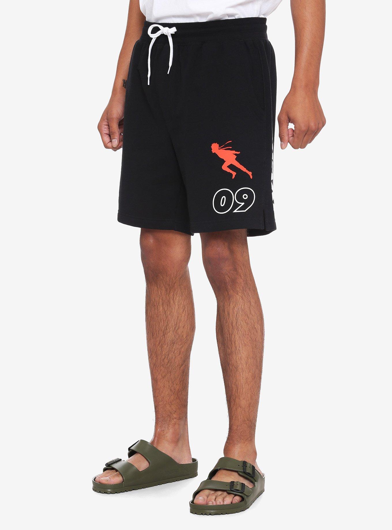 Naruto Shippuden Icon Volley Shorts, BLACK, alternate