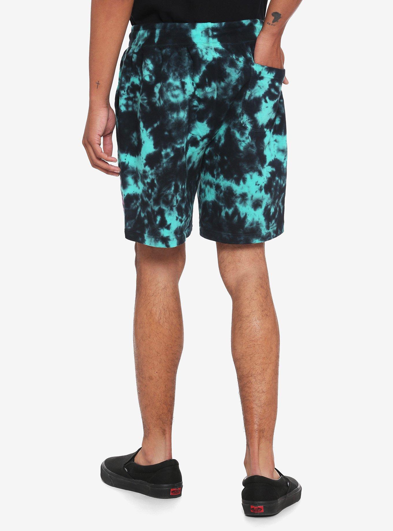 My Hero Academia Deku Tie-Dye Volley Shorts, TIE DYE, alternate