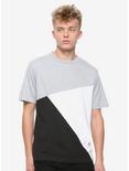 Grey Color-Block T-Shirt, MULTI, alternate