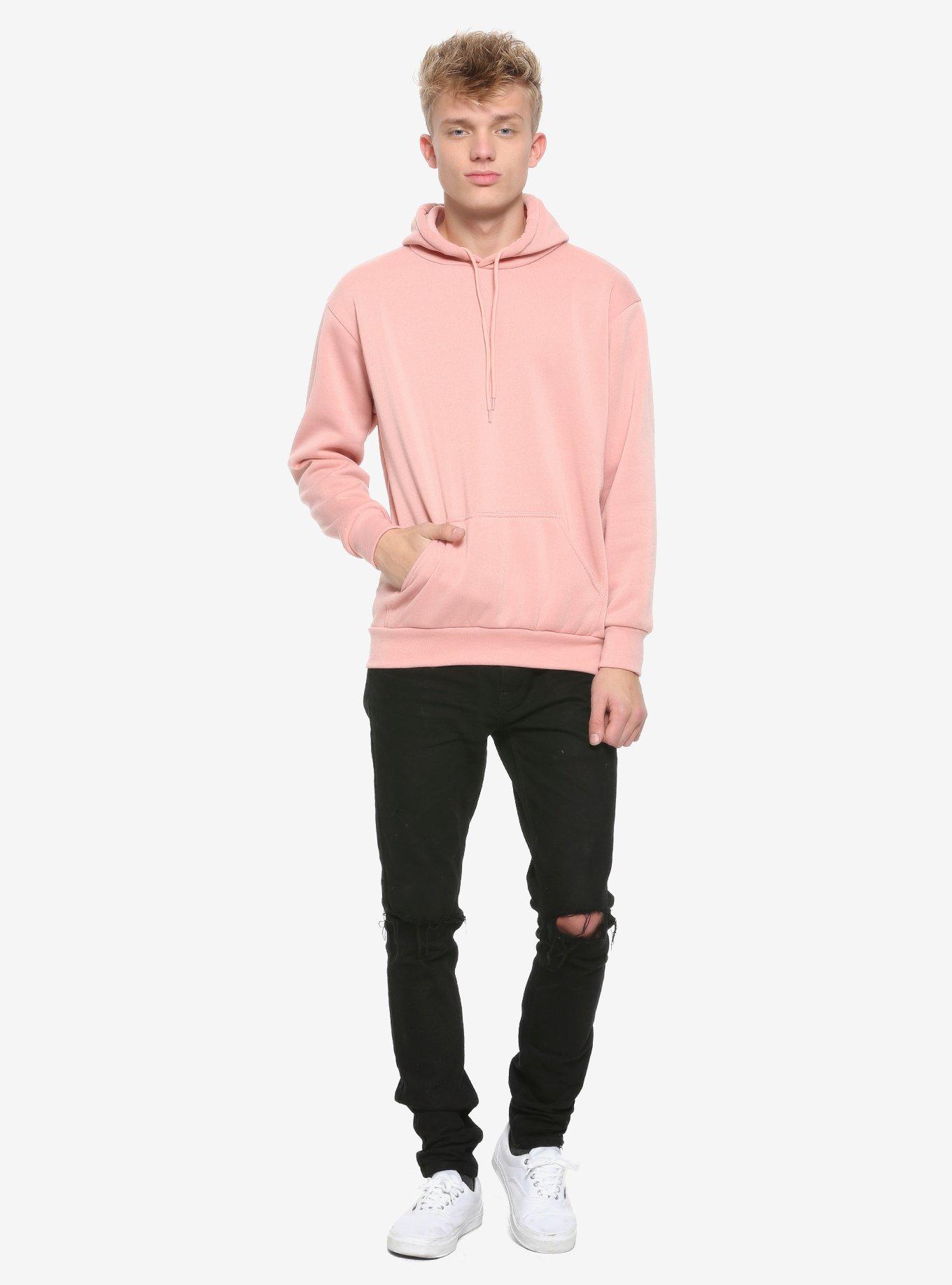 Light Pink Hoodie, PINK, alternate