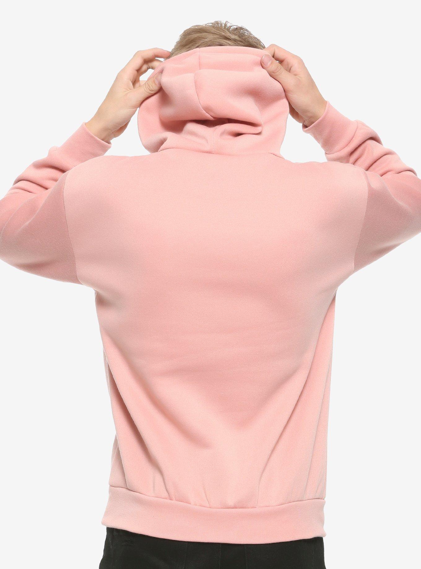Light Pink Hoodie, PINK, alternate