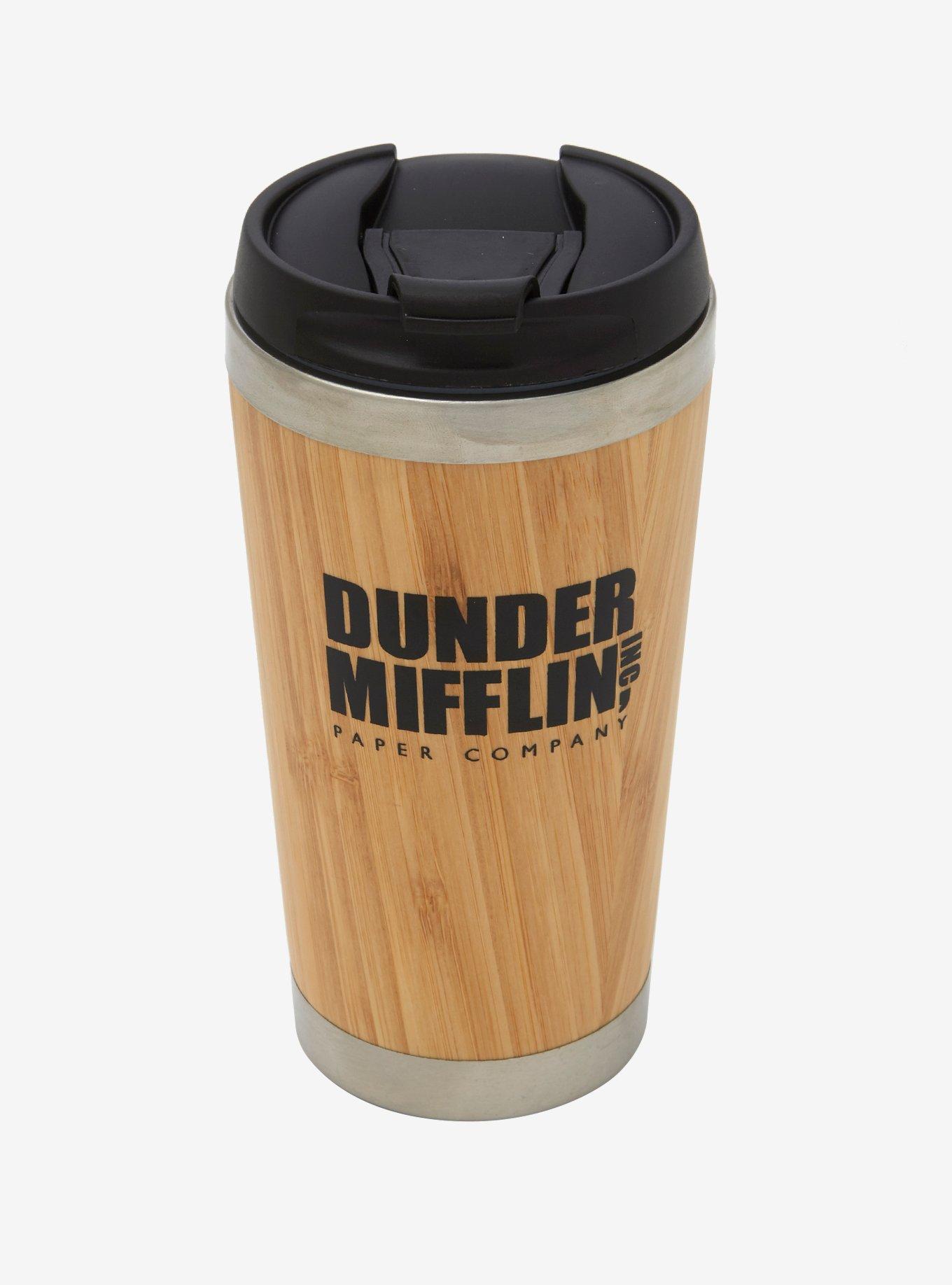 The Office Dunder Mifflin Bamboo Travel Mug - BoxLunch Exclusive, , alternate