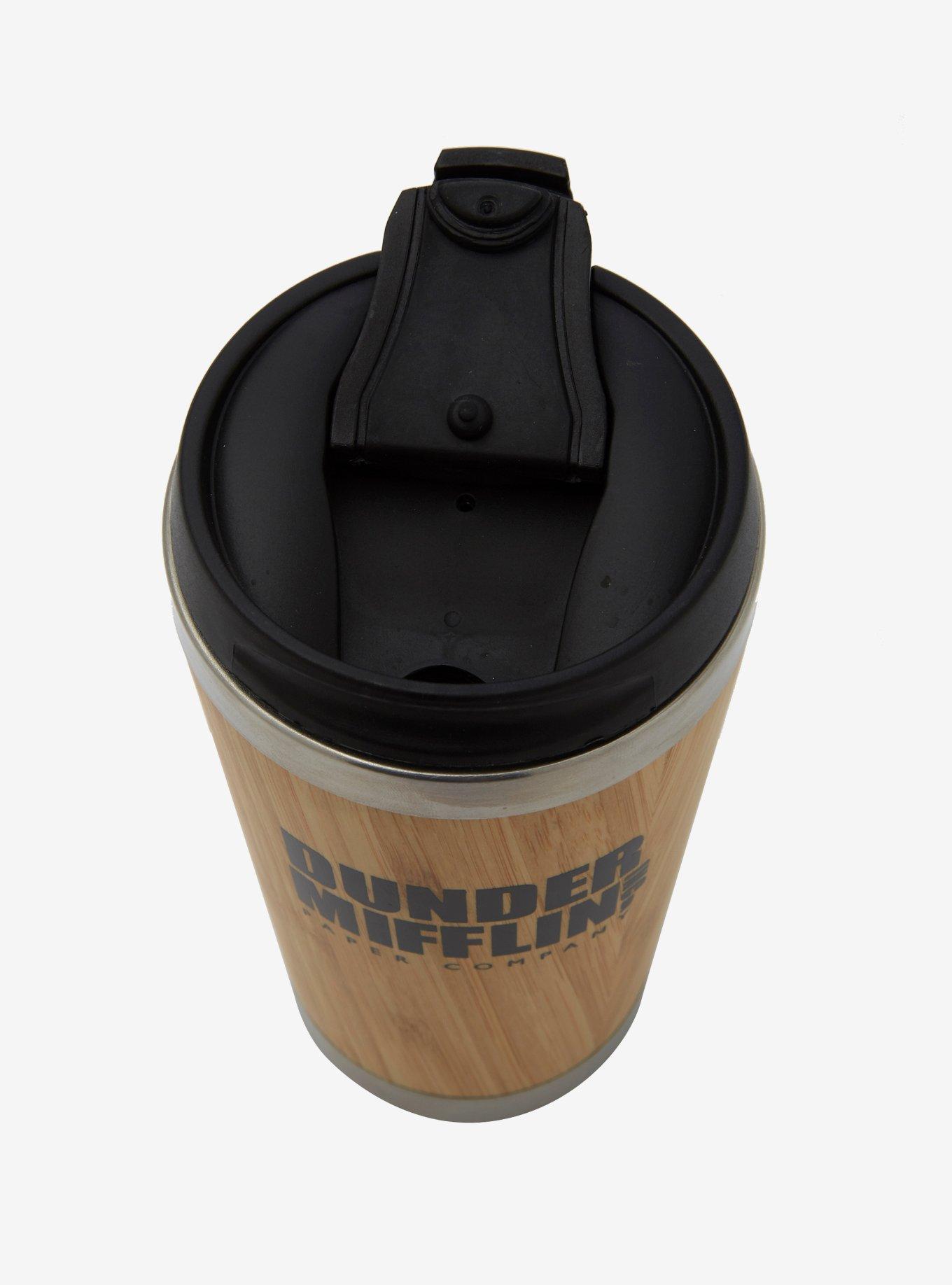 The Office Dunder Mifflin Bamboo Travel Mug - BoxLunch Exclusive, , alternate