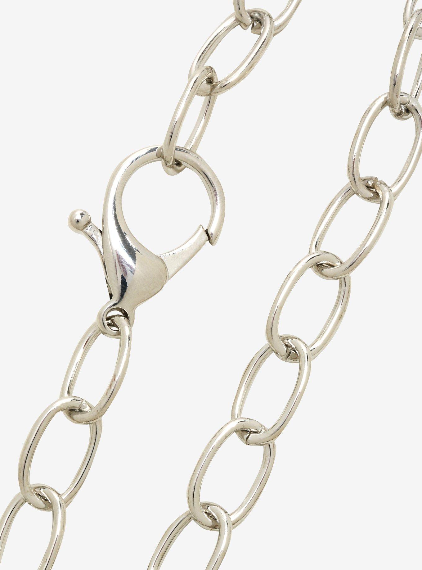 Oversized Chain Choker, , alternate