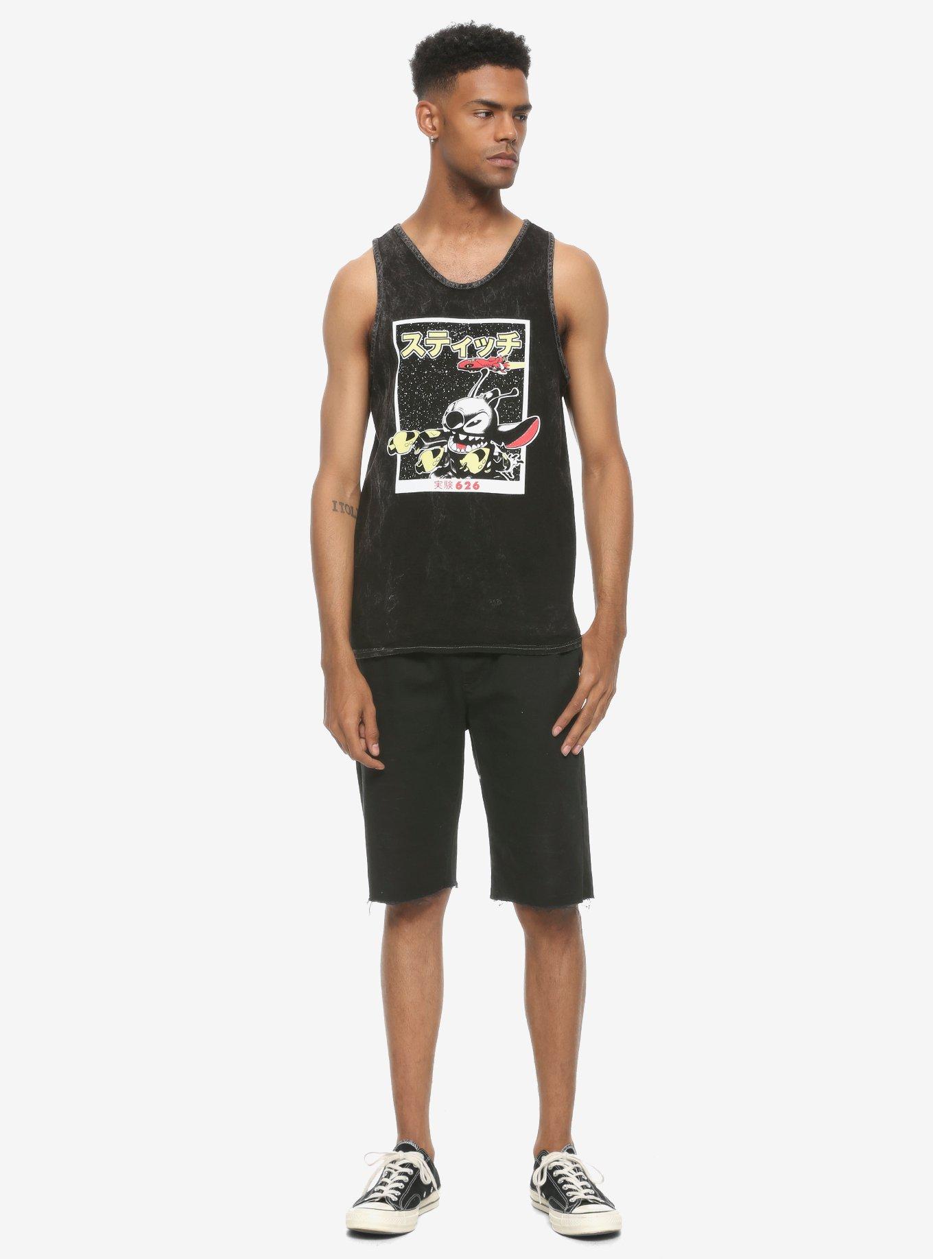 Disney Lilo & Stitch Japanese Stone Wash Tank Top, MULTI, alternate