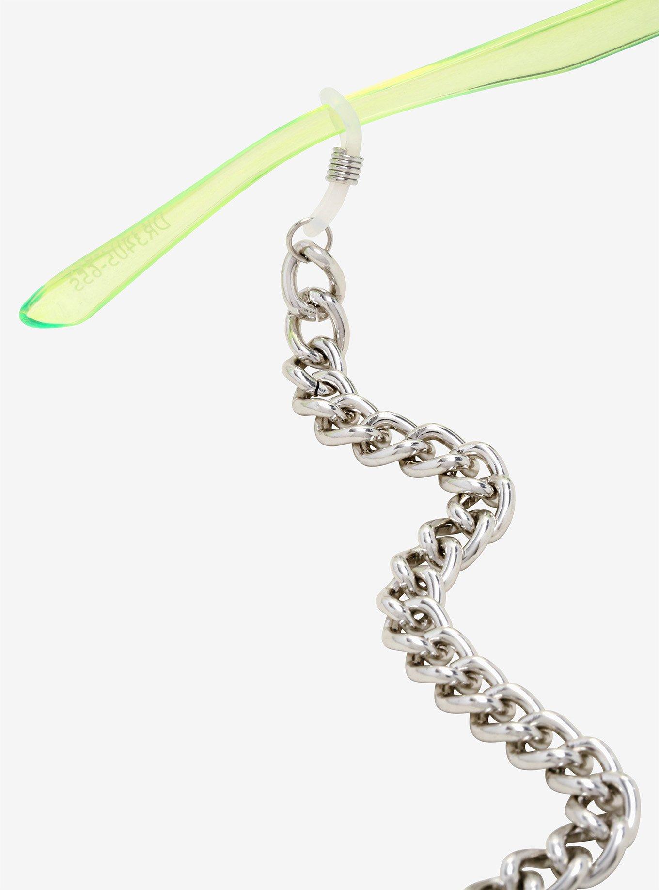 Silver Glasses Chain, , alternate