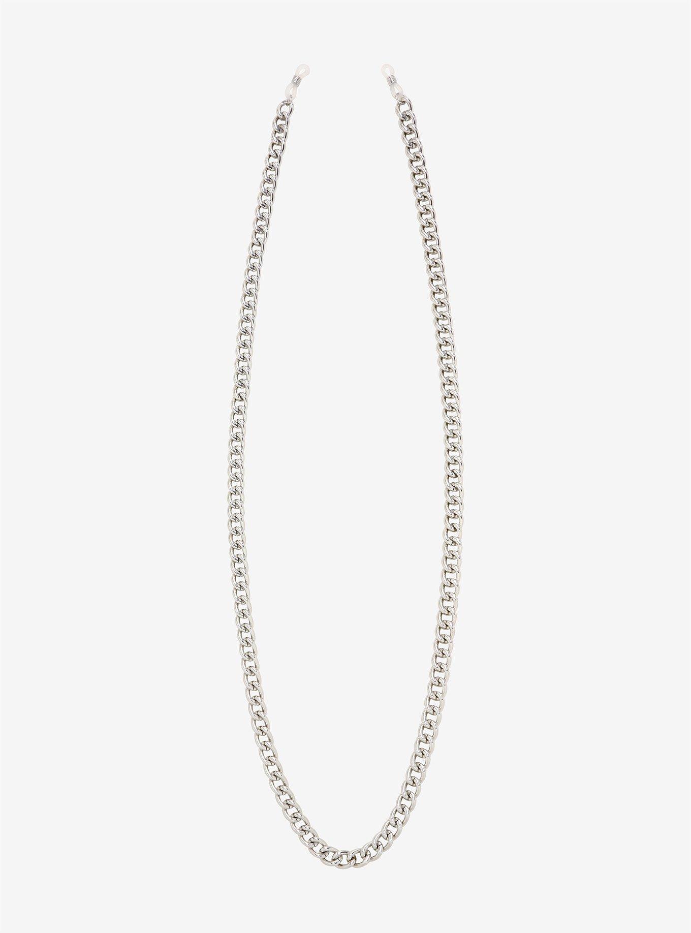Silver Glasses Chain, , alternate