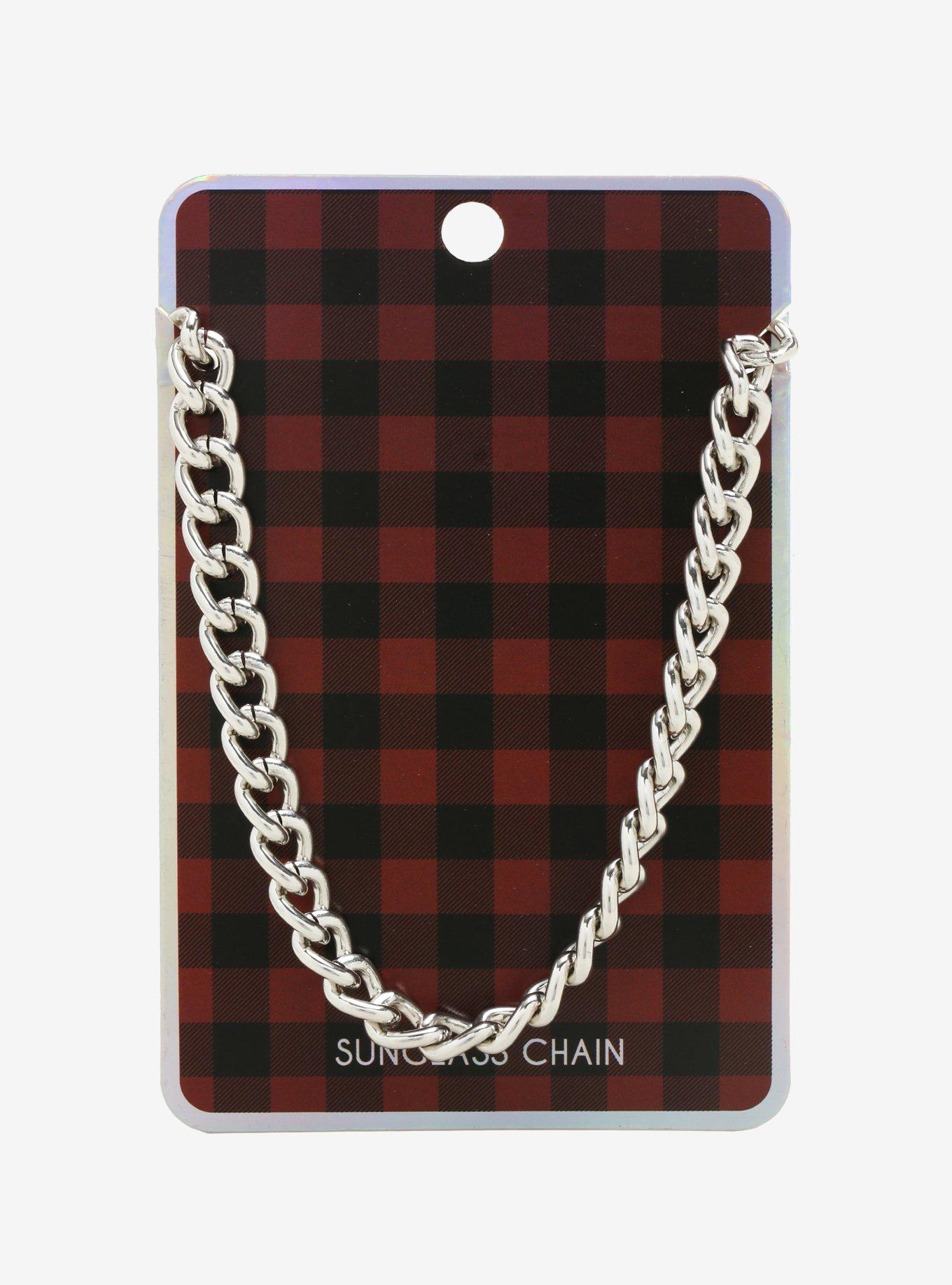 Silver Glasses Chain, , alternate