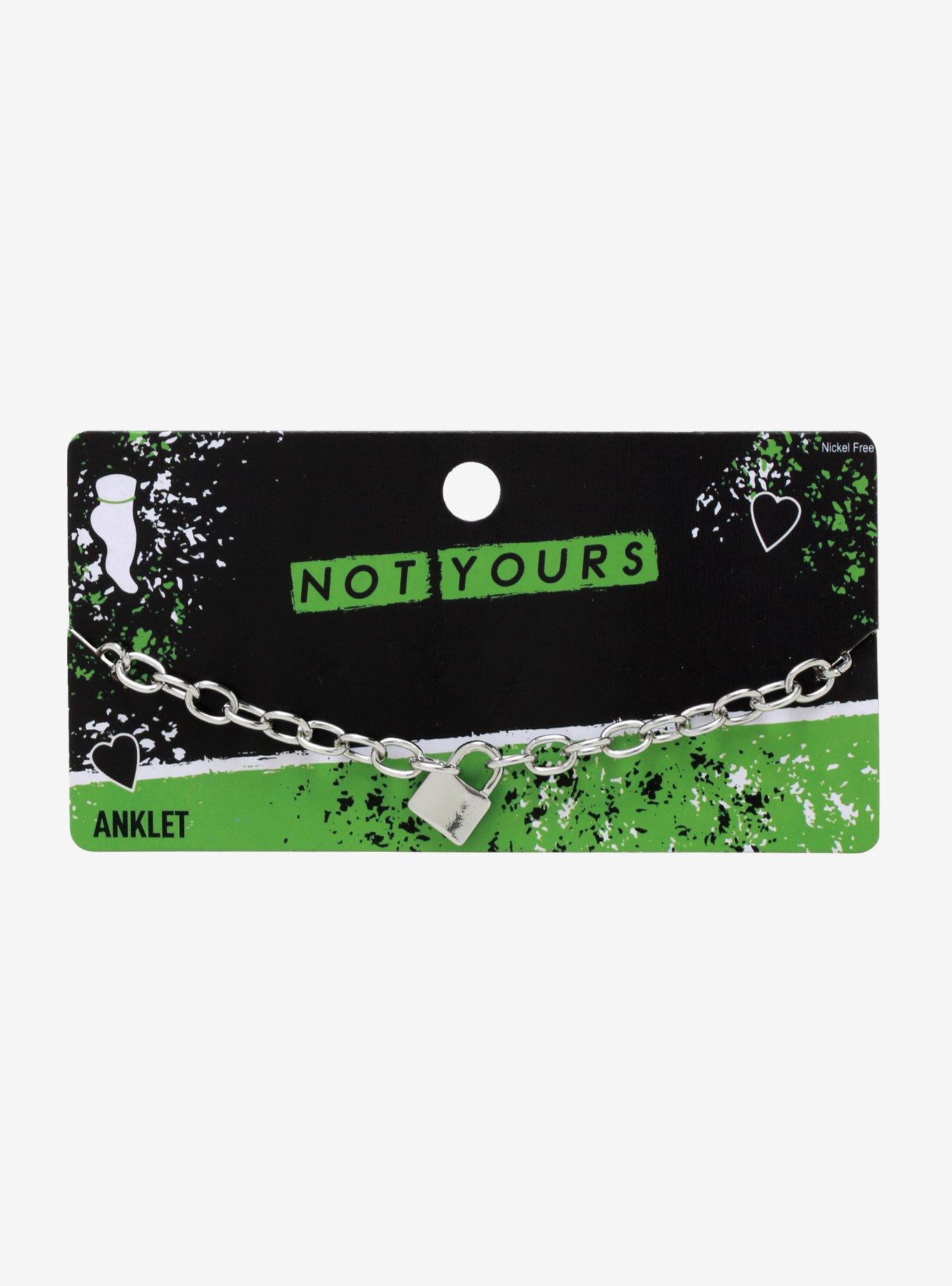 Padlock Chain Anklet | Hot Topic