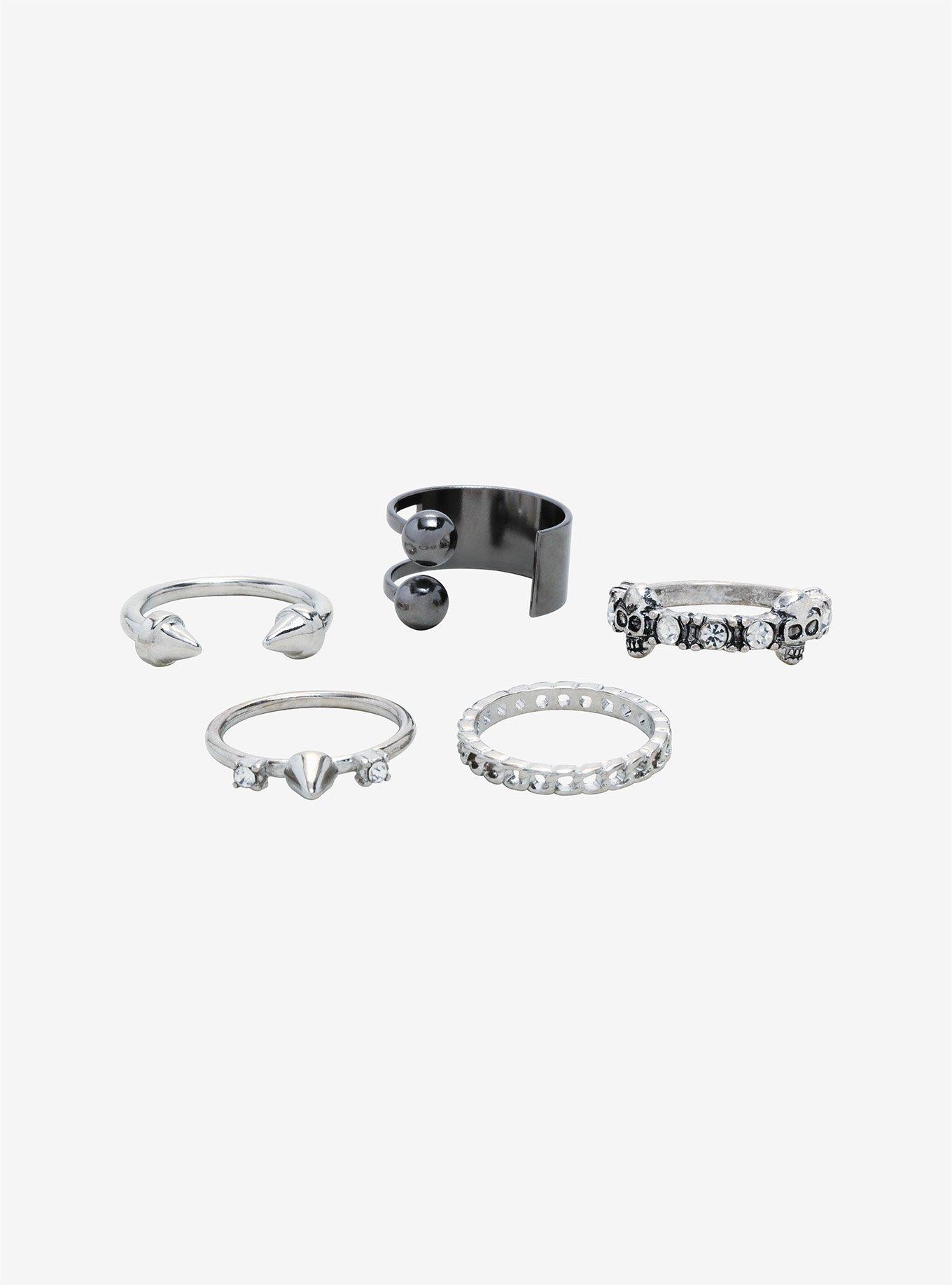 Stud Ring Set, , alternate