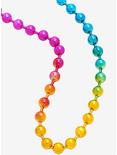 Rainbow Ball Chain Necklace, , alternate