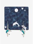 Dolphin Blue Opal Drop Earrings, , alternate