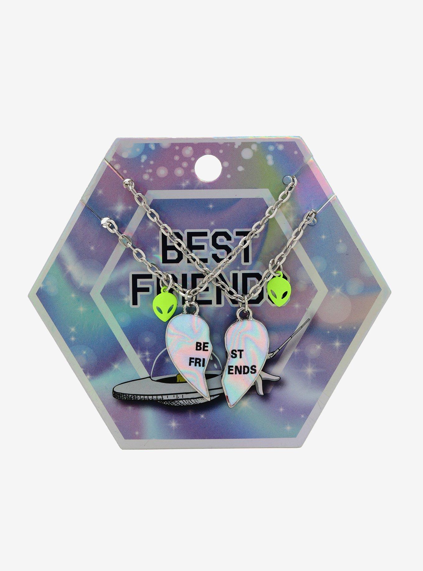 Alien Best Friends Layered Necklace, , alternate