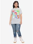 The Rolling Stones Pop Art Logo Girls T-Shirt, GREY, alternate