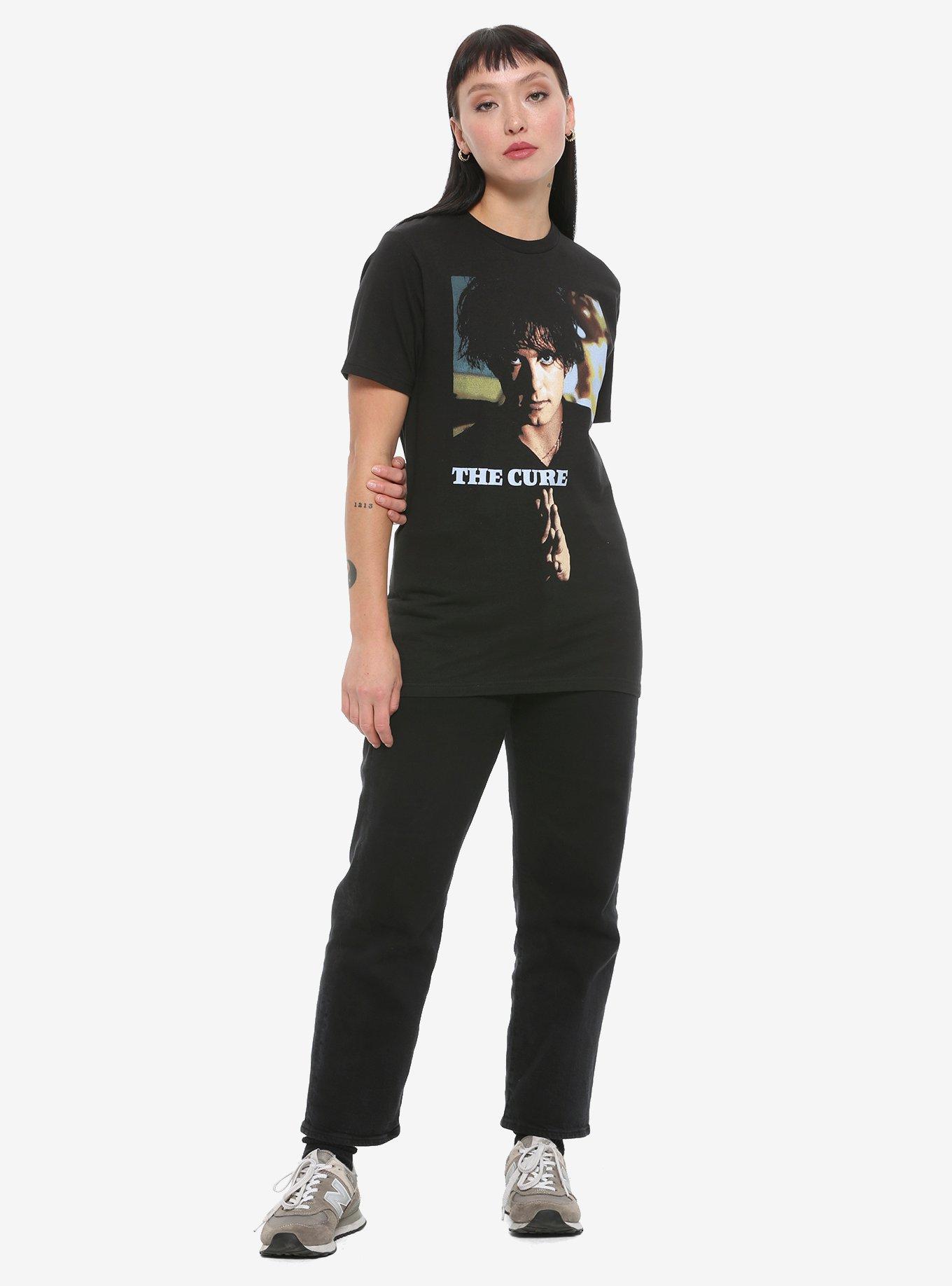 The Cure Robert Smith Girls T-Shirt, BLACK, alternate