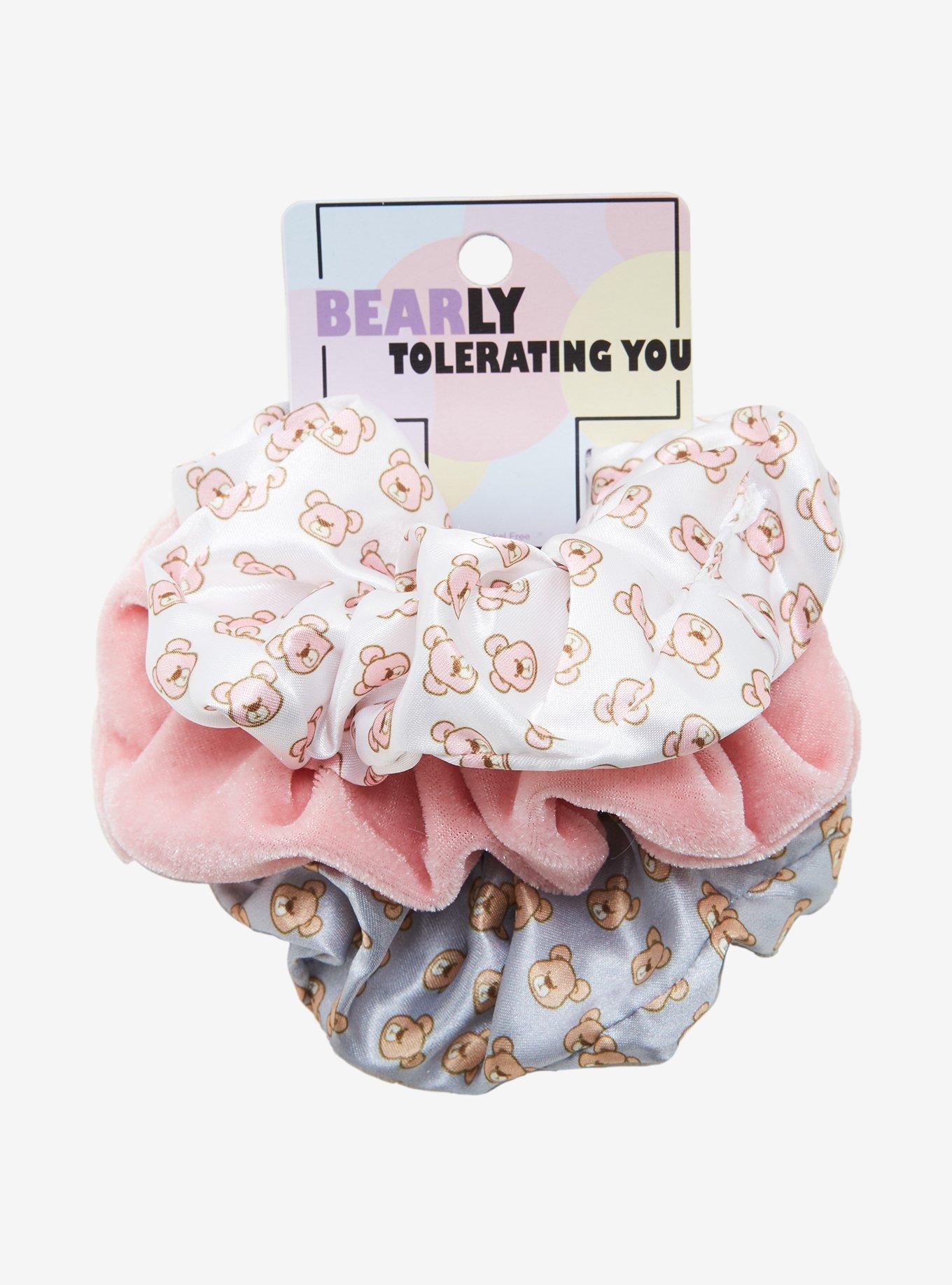 Bear Scrunchie Set, , alternate