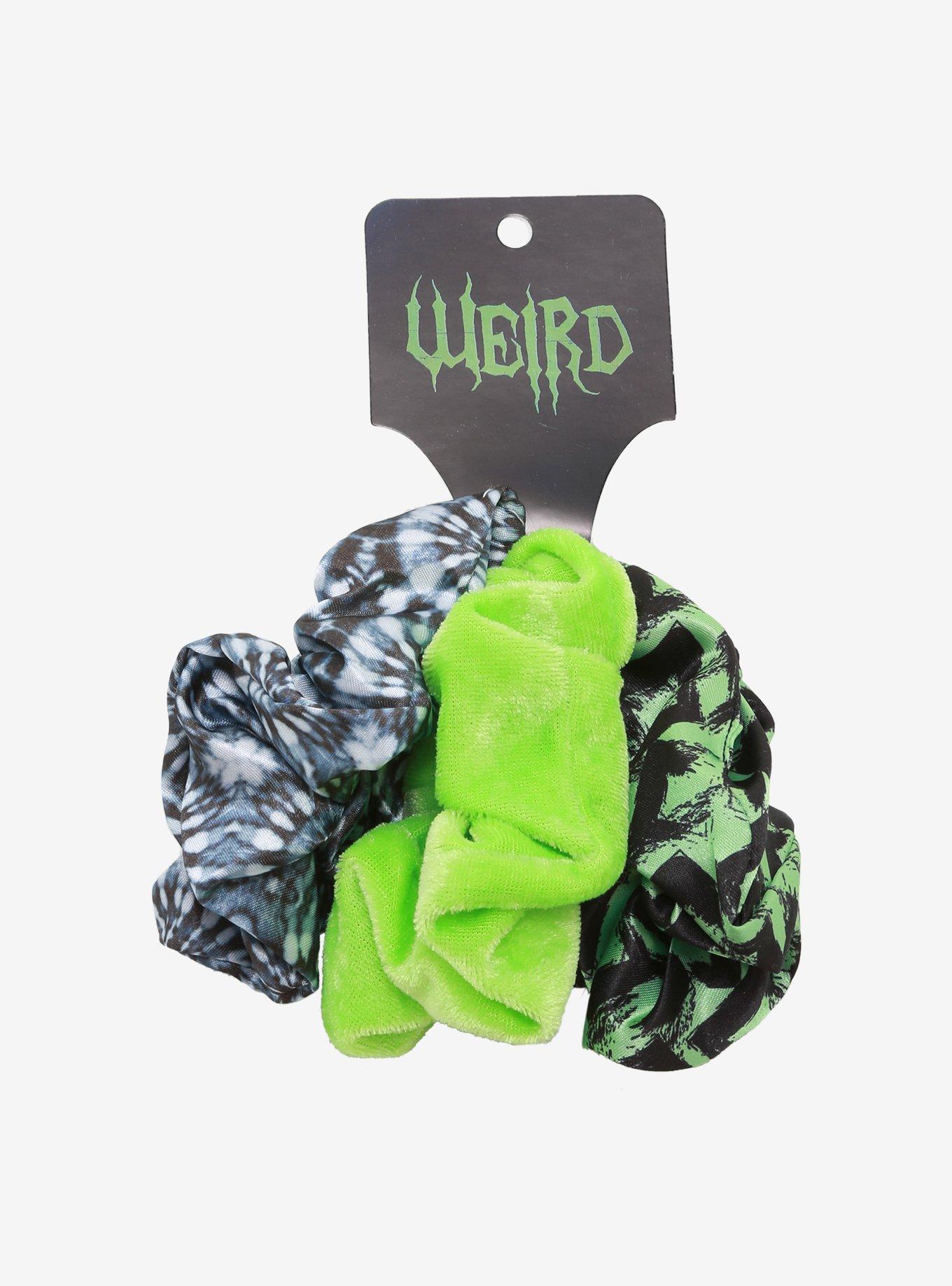 Weird Tie-Dye Scrunchie Set, , alternate