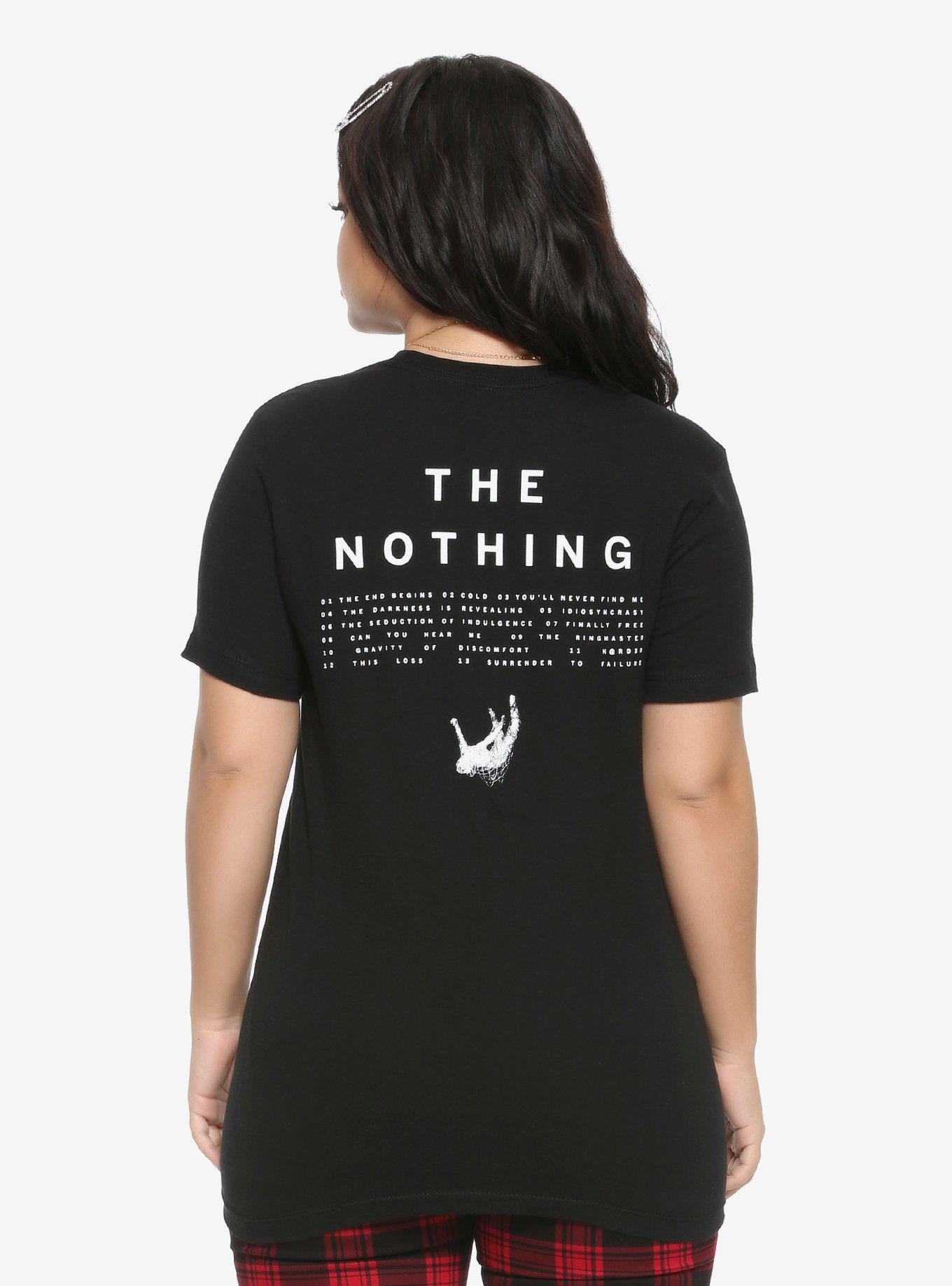 Korn The Nothing Tracklist Girls T-Shirt, BLACK, alternate