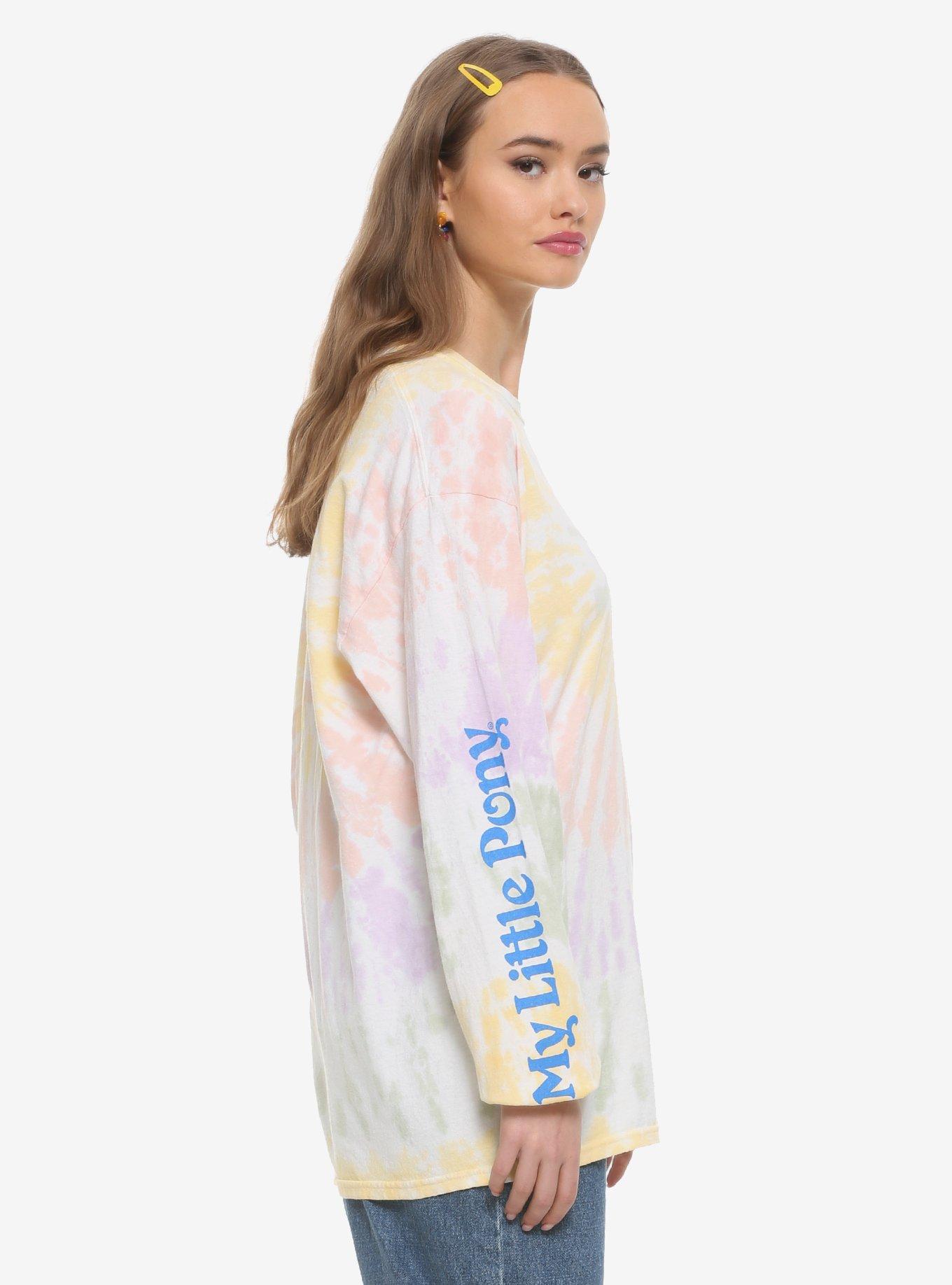 My Little Pony Rainbow Dash Tie-Dye Women's Long Sleeve T-Shirt - BoxLunch Exclusive, TIE DYE, alternate