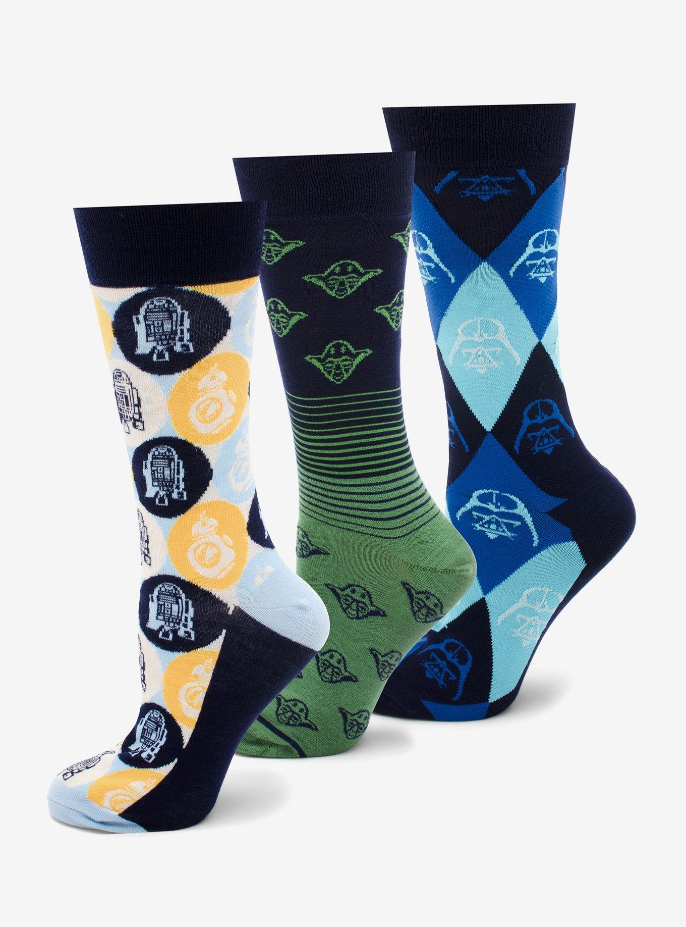 Star Wars Galaxy Favorites 3 Pair Socks Gift Set, , alternate
