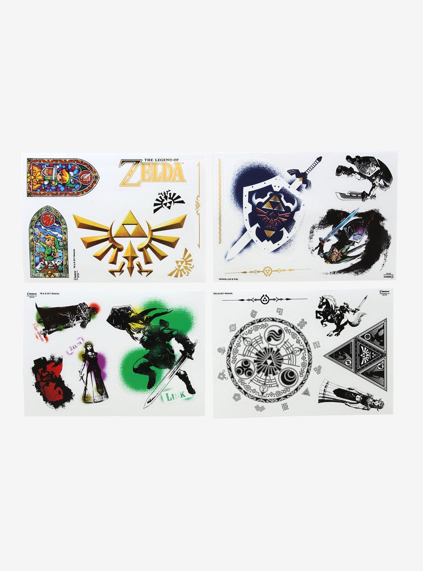 The Legend Of Zelda Gadget Decals, , alternate