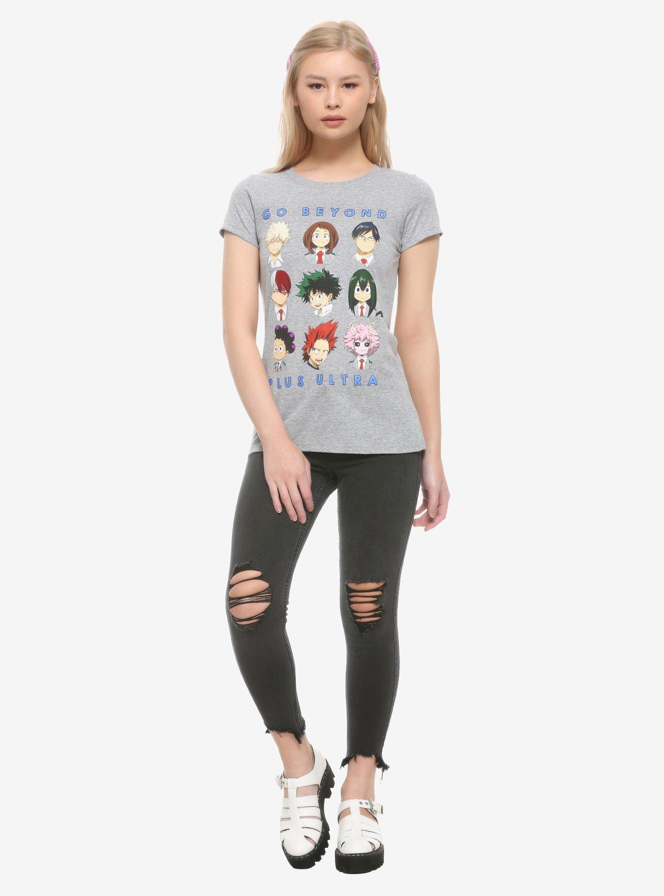 My Hero Academia Class Portraits Girls T-Shirt Hot Topic Exclusive, MULTI, alternate