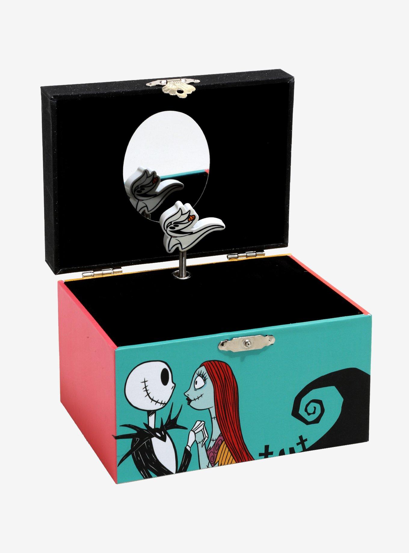 The Nightmare Before Christmas Jack Sally & Zero Musical Jewelry Box, , alternate