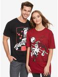 DC Comics The Joker Mad Love Couples T-Shirt - BoxLunch Exclusive, BLACK, alternate