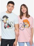 Disney A Goofy Movie Max Heart Phone Cord Couples T-Shirt - BoxLunch Exclusive, BLUE, alternate