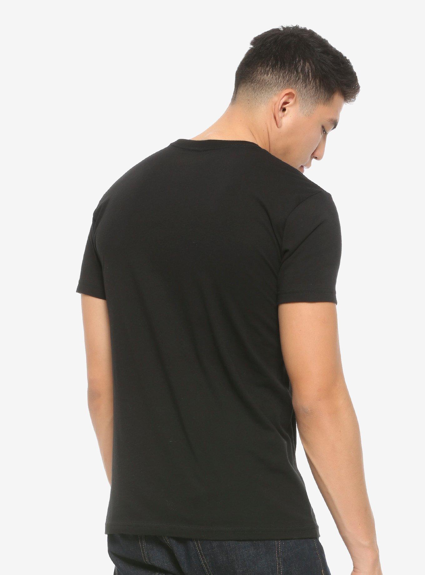 Sailor Moon Tuxedo Mask Heart T-Shirt - BoxLunch Exclusive, BLACK, alternate