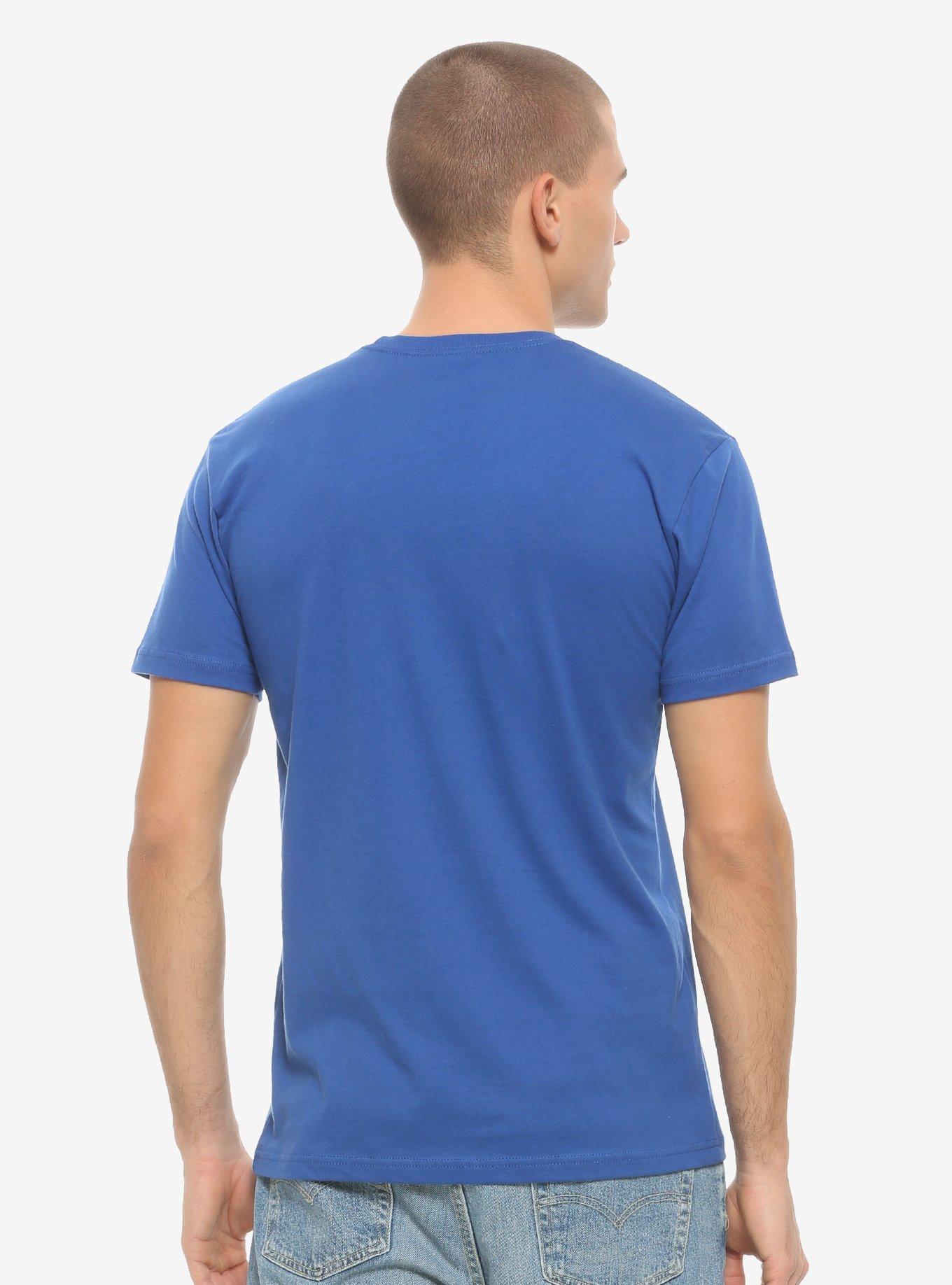 Animal Crossing Cyrus Couples T-Shirt - BoxLunch Exclusive, BLUE, alternate