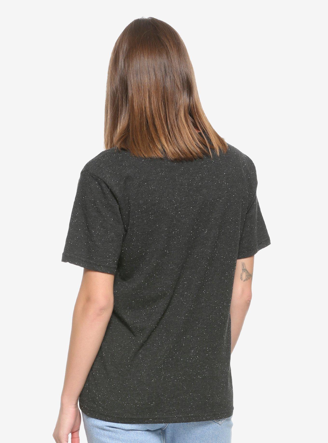 Disney Pixar WALL-E EVE Heart Couples T-Shirt - BoxLunch Exclusive, NAVY, alternate