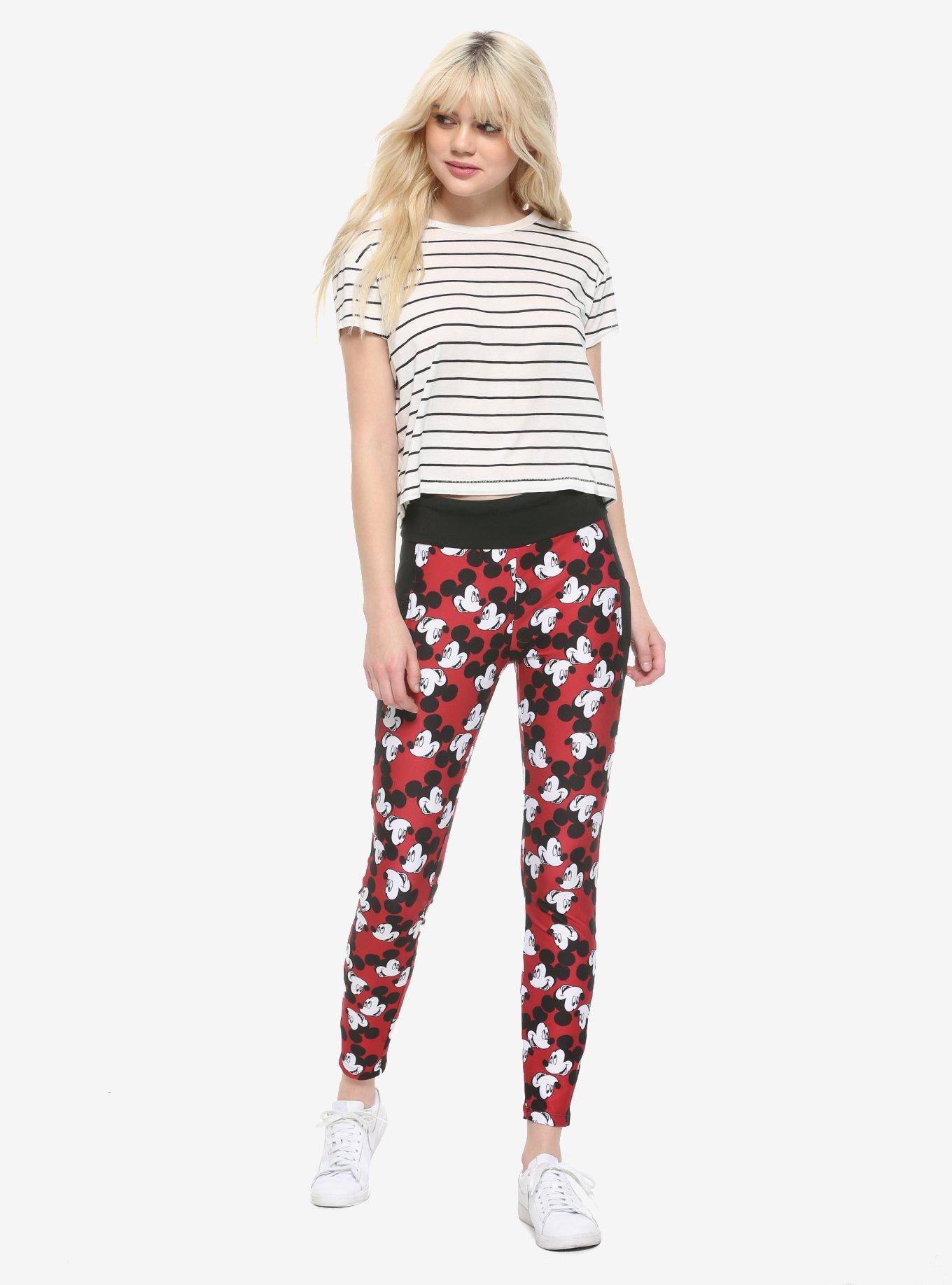 Disney Mickey Mouse Pocket Panel Leggings, MULTI, alternate