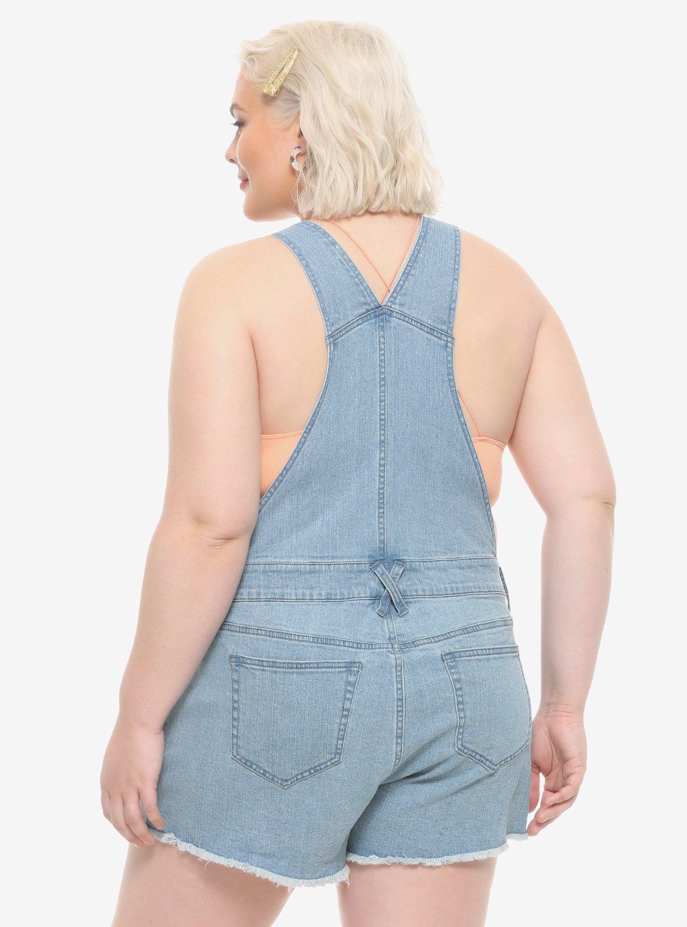 Disney Winnie The Pooh Hunny Shortalls Plus Size, MULTI, alternate