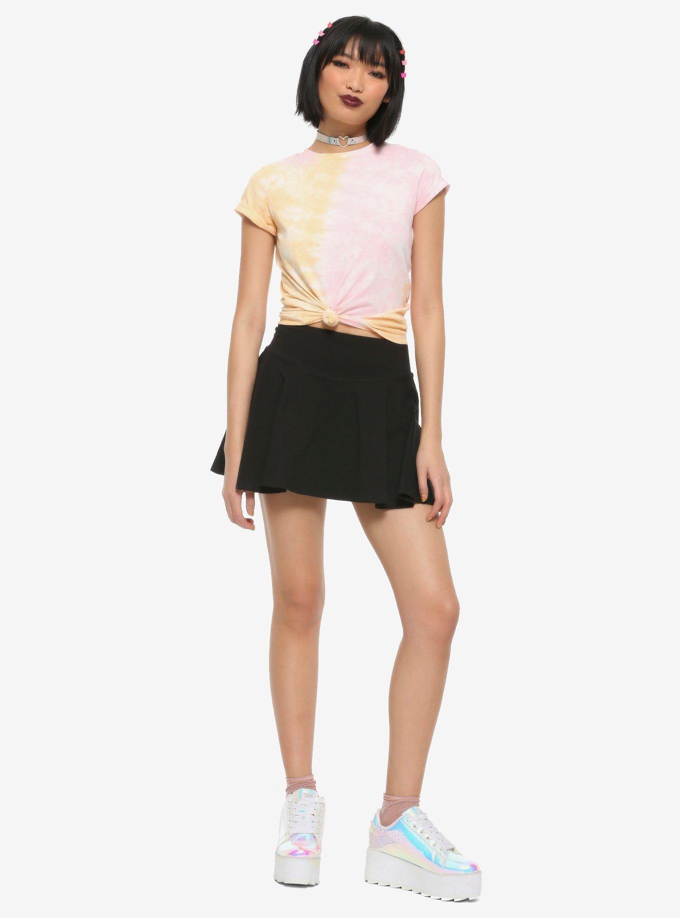 Black Mini Skort, BLACK, alternate