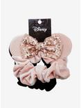 Disney Minnie Mouse Sequin Bow Scrunchie Set, , alternate