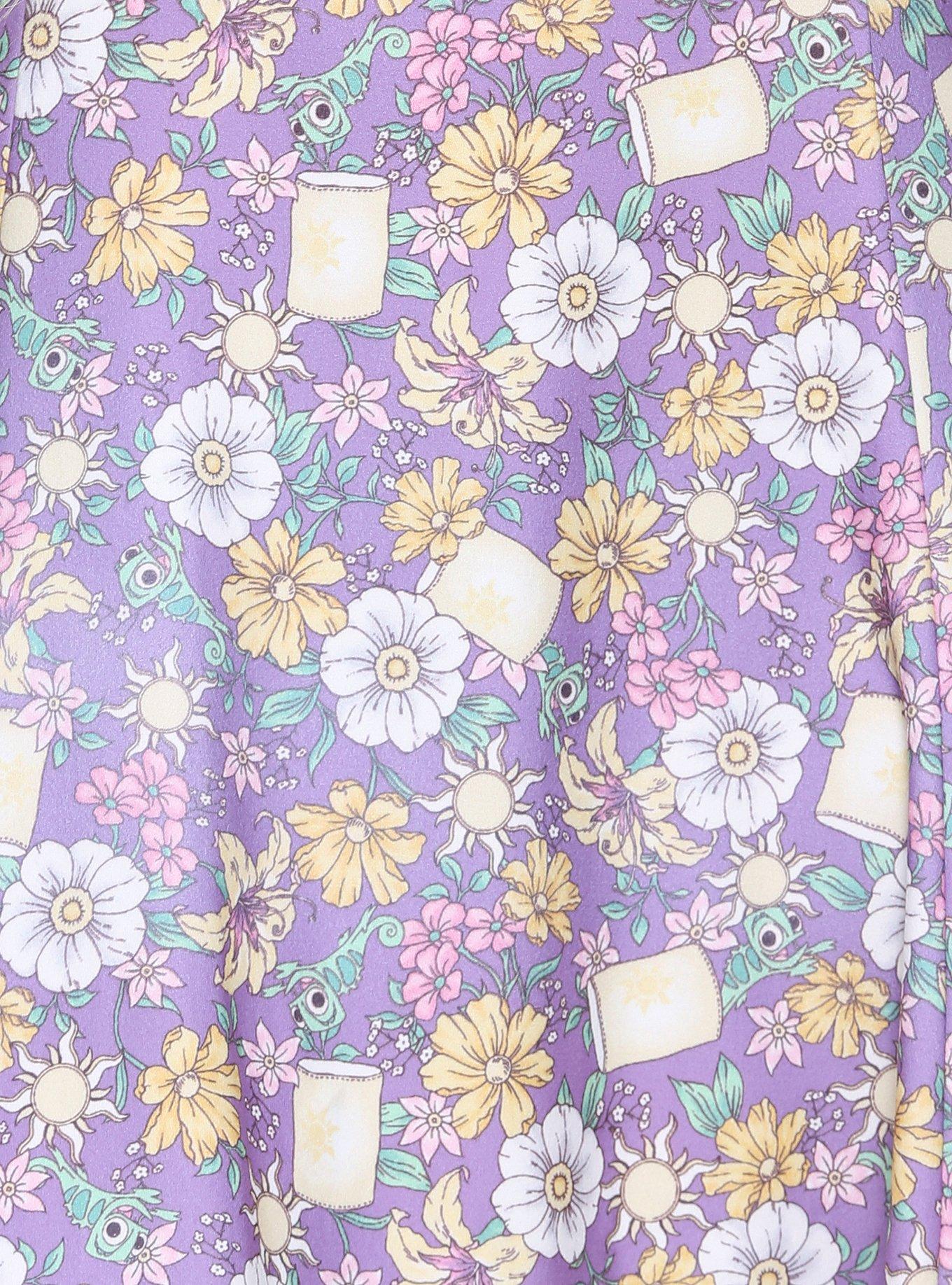 Her Universe Disney Tangled Floral Icons Dress, MULTI, alternate