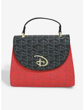 Loungefly Disney Logo Red & Black Crossbody Bag, , hi-res
