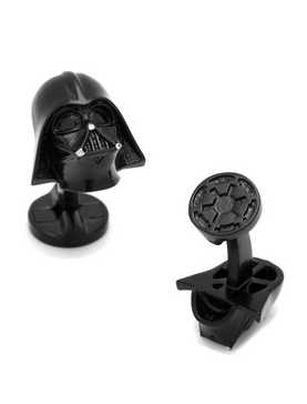 3D Star Wars Darth Vader Cufflinks, , hi-res