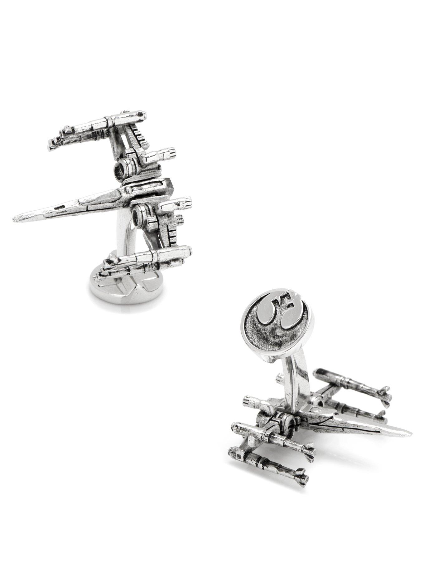 Star Wars 3D X-Wing Cufflinks, , alternate